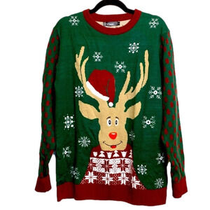 Women’s ugly Reindeer Christmas Sweater